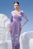 4202070 淡紫静怡 进口钻石绒连衣裙 雾境 商品缩略图0