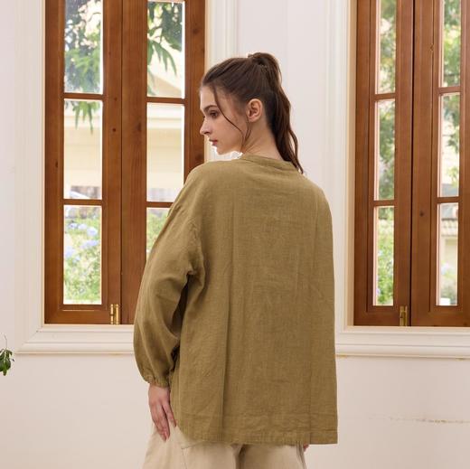 2024秋冬新款禅修设计休闲外套——淑忆 商品图2