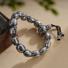 子佩集S999银【如愿以偿】手串【YH0821002】纯银仿古15*12mm手链2409 商品缩略图3
