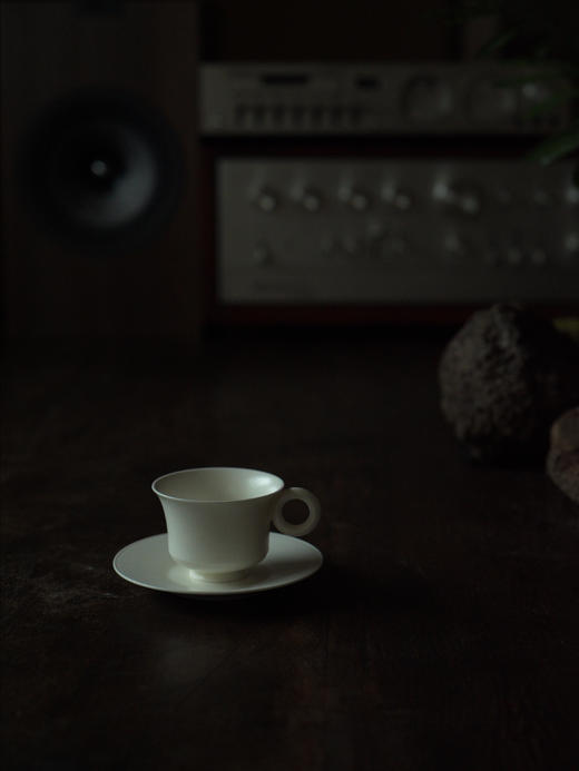 吾堂-慕唐白釉把杯 商品图0