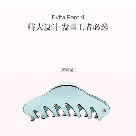 品牌直发 EVITA PERONI 北欧慵懒风特大号鲨鱼夹 优雅黑/焦糖棕/奶油白/麦秆黄/薄荷蓝 14cm 商品图0