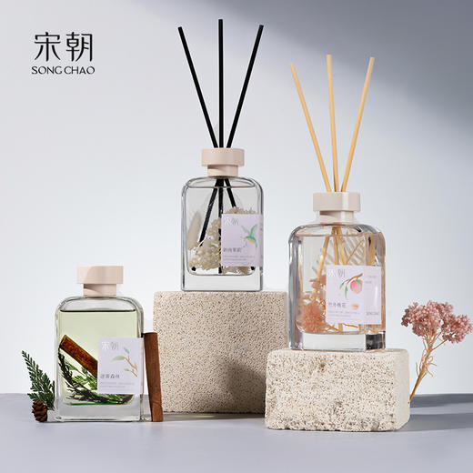 宋朝|自然万物系列升级版无火香薰    拍2得送礼袋*1、小蜡烛*1    卧室家用室内持久精油香氛藤条用品 商品图10