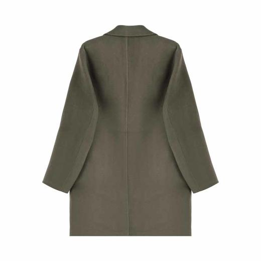 【断码清仓】HX 秋冬季长款双面呢大衣遮肉显瘦Y113340017101 商品图3