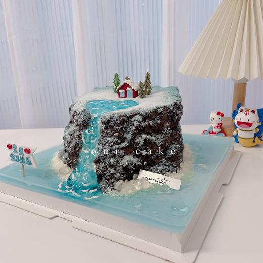 岛屿系列爱心岛/雪山/情侣蛋糕-低糖处理无添加 商品图6