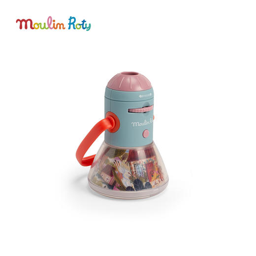 Moulin Roty 多功能故事投影小提灯 米努奇卡斯系列主题 安睡氛围灯 礼盒装 含4枚幻灯片 -681361 商品图2
