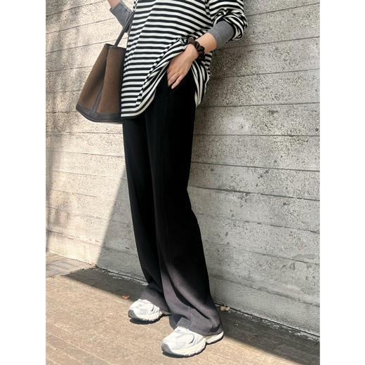 2409214   lulu坑条纹休闲长裤 商品图1