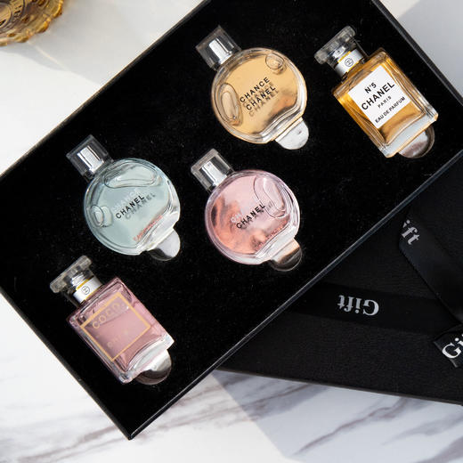 【双12嗨购节】【全球购·赠祖玛珑香水+专柜礼袋】CHANEL香奈儿 邂逅女士持久淡浓香五件套 Q香无喷头 7.5ml·现货速达 商品图4