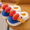 【可爱蝴蝶结公主棉拖鞋】儿童室内防滑保暖中童大童女亲子毛毛拖鞋冬 商品缩略图2