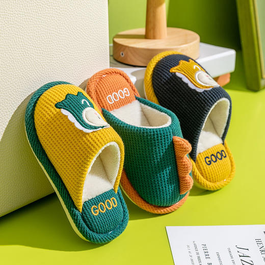【19款！儿童可爱包头棉拖】防滑保暖亲子男童宝宝棉拖鞋冬季女童家居室内 商品图3