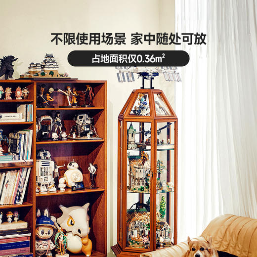 伽罗 JALO 月光宝阁六角玻璃展示柜 商品图3