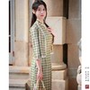【韵华】复合平板印花旗袍套装复古民国风优雅气质新中式 商品缩略图0