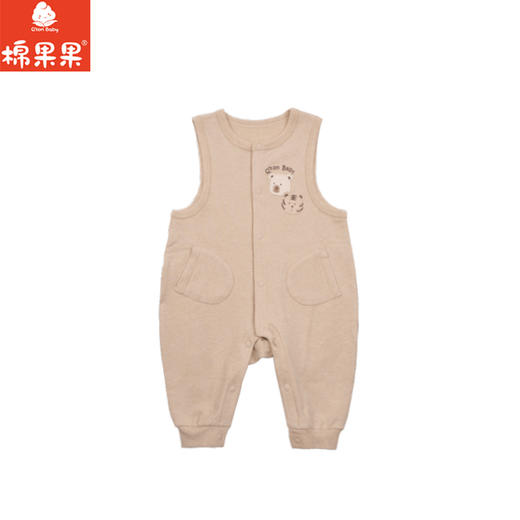 棉果果秋季新品春秋季男童女童彩棉背带裤M101204199013 商品图0
