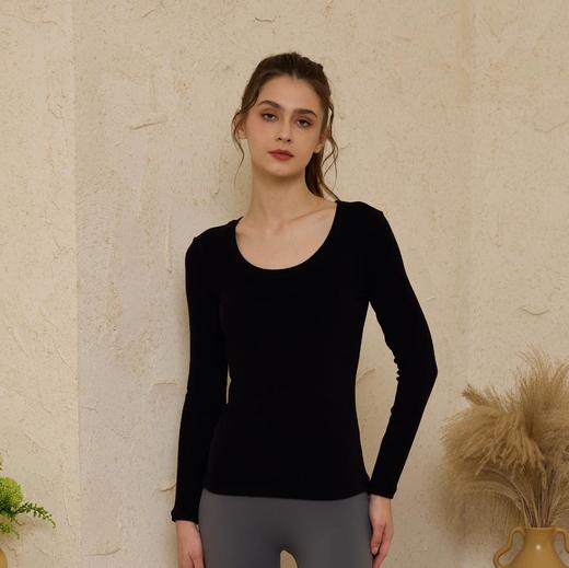 2024秋冬新款瑜伽服长袖——意雪（无内衬） 商品图0