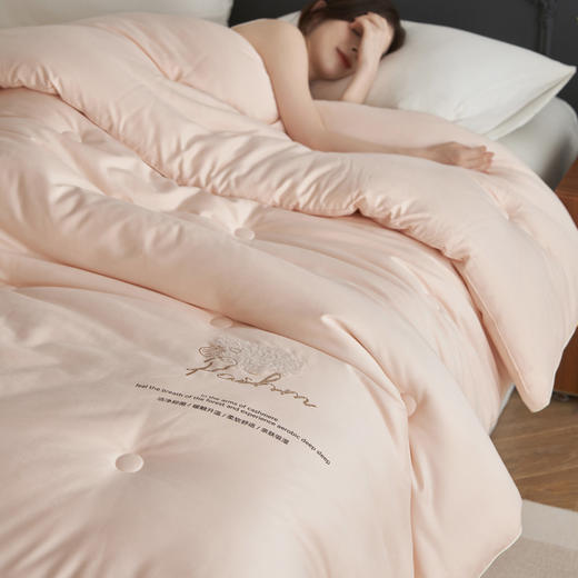 自然醒A类有氧羊绒抗菌冬被柔软保暖加厚被芯家用双人被LFS 商品图6