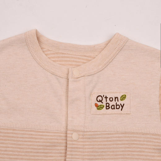 棉果果秋季新品春秋季男童女童彩棉爬服对开连体衣M301722199409 商品图1