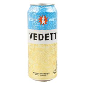 白熊VEDETT 11°P精酿比利时风味小麦啤酒 500ml/听