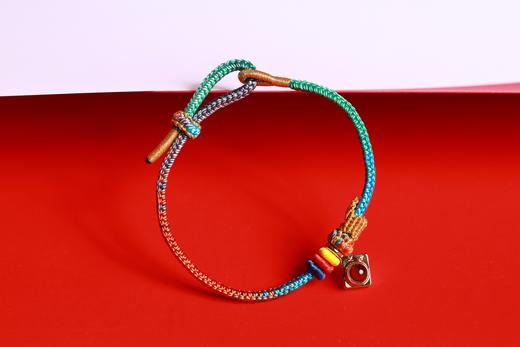 XYZT0685°钛钢裸眼佛像欢喜手绳 商品图8