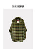 W340825225复古格纹衬衫外套 商品缩略图1