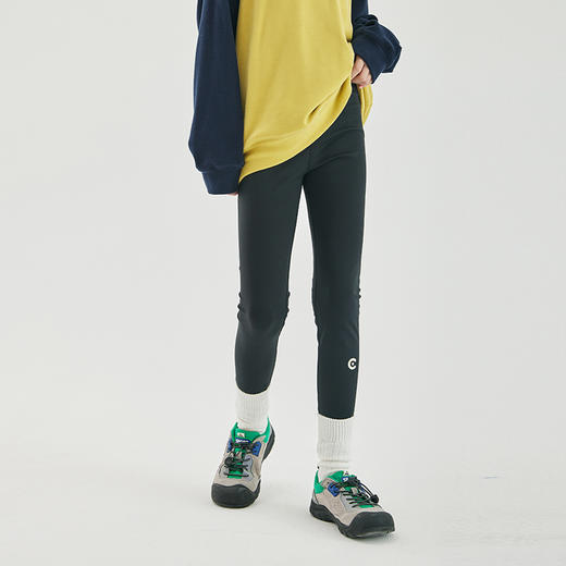 cicochild2024秋冬新款女童磨绒运动打底裤童装裤子高弹力长裤 商品图4