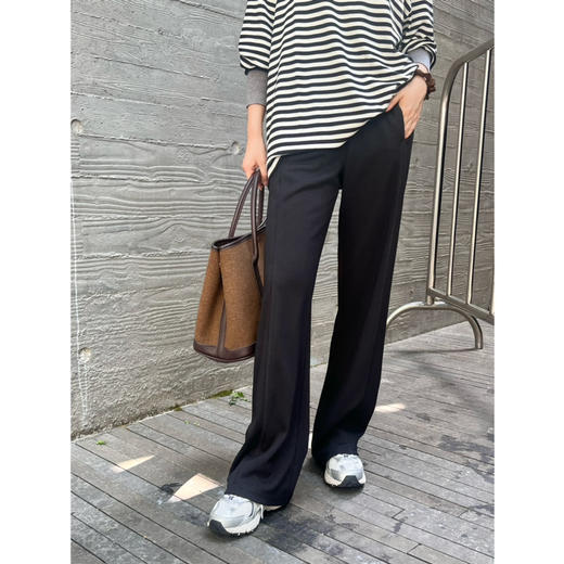 2409214   lulu坑条纹休闲长裤 商品图3