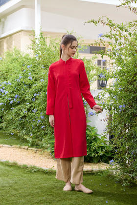 2024秋冬新款禅修上衣——S秋落叶