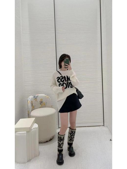 𝐂𝐇𝐑𝐈𝐒𝐓𝐈𝐀𝐍𝐃𝐈𝐎𝐑#迪奥*款骑士长靴𝐌𝐈𝐒𝐒𝐃𝐈𝐎𝐑(UX*HD） 商品图6