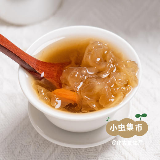 【2025年新耳】通江有机段木银耳 35g/罐 | 合作农友生产，产自四川通江，生产者：龙方荣、邹太贵等 ＆【公平贸易农人定价】 商品图2