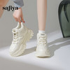 Safiya/索菲娅2024冬潮酷加绒保暖厚底高帮轻便百搭运动老爹鞋SF44112053 商品缩略图4
