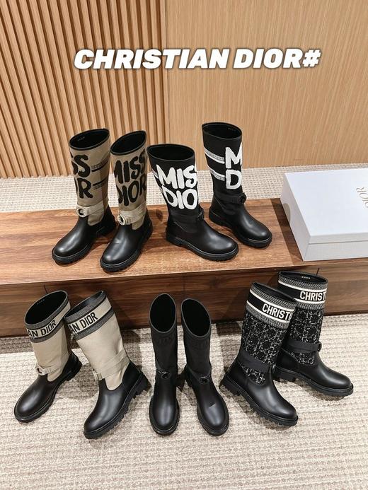 𝐂𝐇𝐑𝐈𝐒𝐓𝐈𝐀𝐍𝐃𝐈𝐎𝐑#迪奥*款骑士长靴𝐌𝐈𝐒𝐒𝐃𝐈𝐎𝐑(UX*HD） 商品图0
