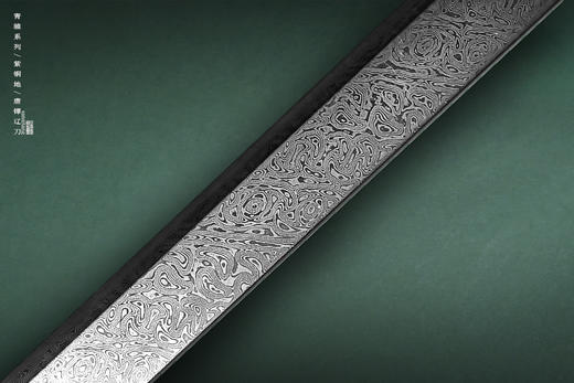 三希堂  青骓系列  紫铜辽刀  未开刃 商品图3