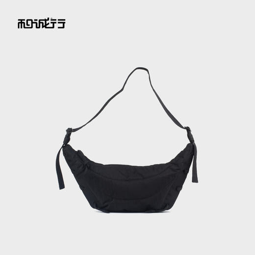 和诚行 2024新款大容量牛角包男女同款百搭慵懒风单肩包7440065 商品图4