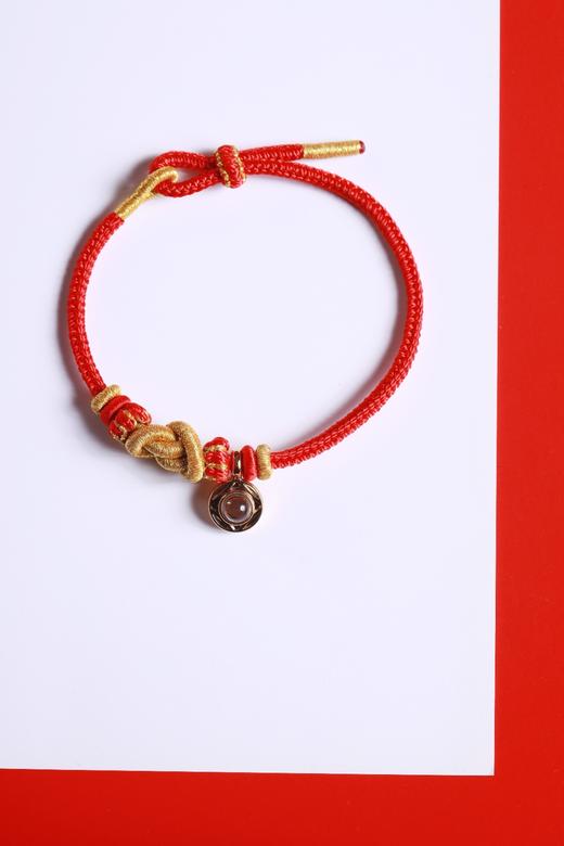 XYZT0685°钛钢裸眼佛像欢喜手绳 商品图6