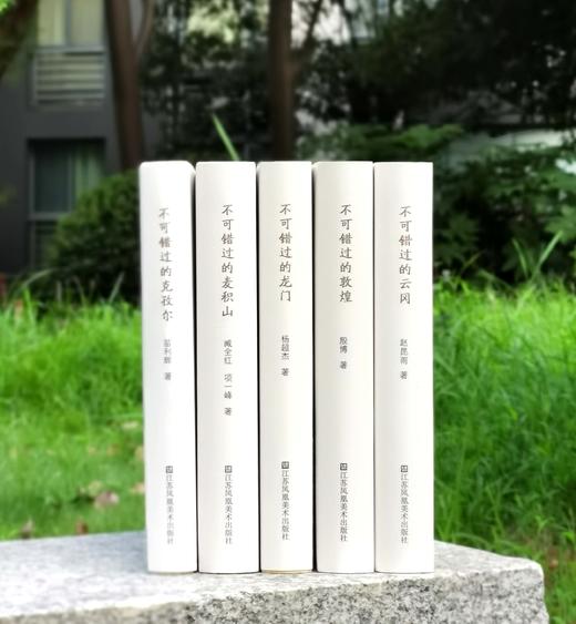 《不可错过的中国石窟》，全5册，小32开，精装，赵昆雨等著，江苏凤凰美术出版社2022-2024年版，定价:490，售价：240元。 商品图2