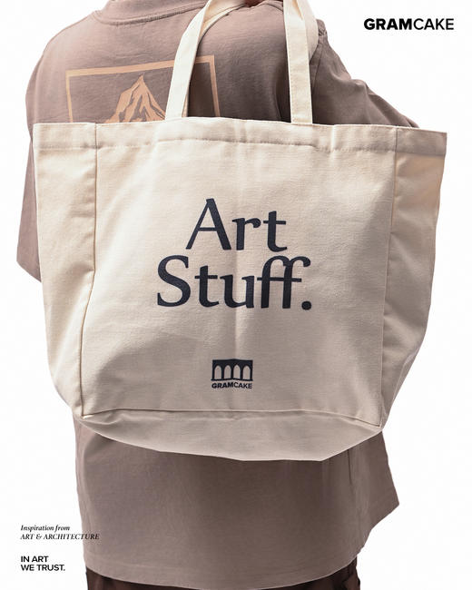 蒙娜丽莎帆布包 商品图2