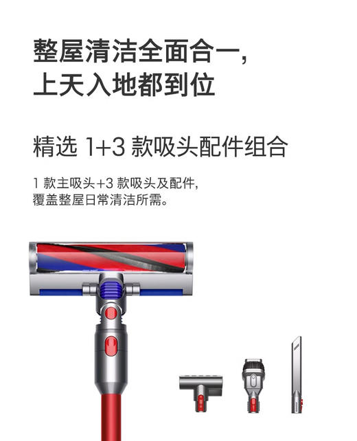 【6F】Dyson戴森V8 Fluffy 家用手持无线吸尘器 商品图3