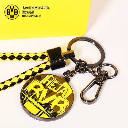 【官方正版】多特蒙德足球俱乐部｜BVB队徽钥匙扣挂件纪念品 商品图3