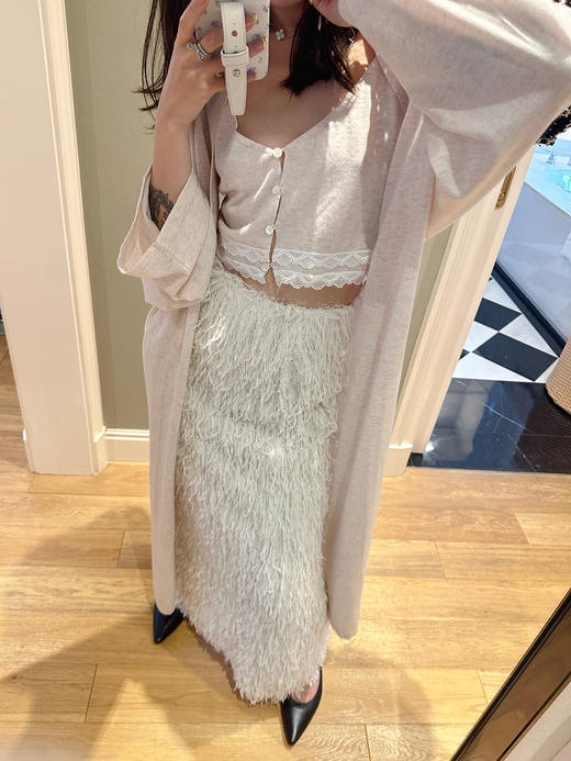 DUO智仙生 黑标 巴洛克奏鸣曲仙女羽毛日奢风鱼尾长裙 商品图0