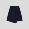 GOODBAI 学院风一片式不对称半身裙 商品缩略图1