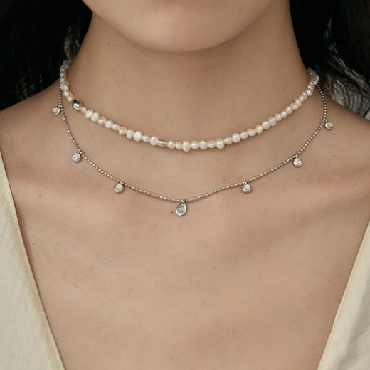 【颖儿同款】ARSIS｜曦海系列 海贝遗珠项链 商品图2