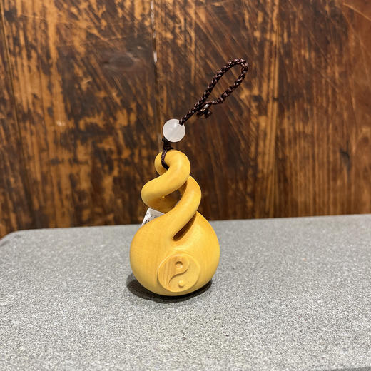 太极平安扣°黄杨挂件 商品图0