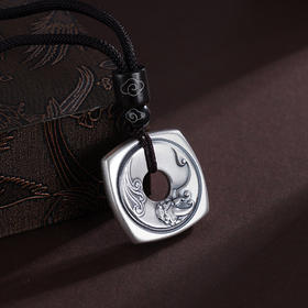 子佩集S999银【瑞兽神守】套链【CD0560-3】纯银仿古项链2409