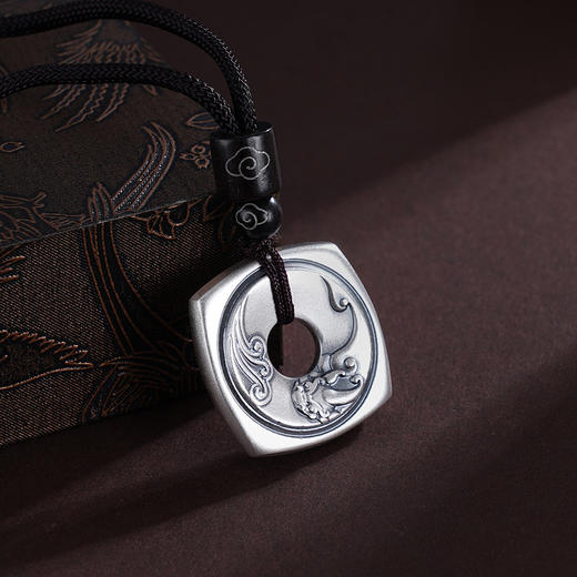 子佩集S999银【瑞兽神守】套链【CD0560-3】纯银仿古项链2409 商品图1