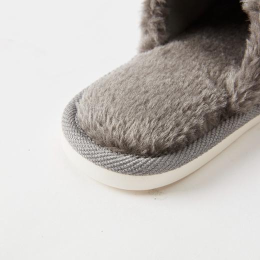 儿童素色毛绒拖鞋 商品图12