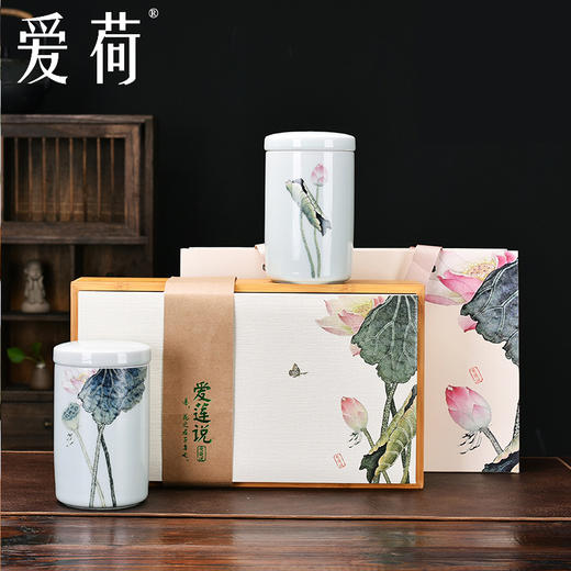 爱荷爱莲说荷叶花卉茶138g 商品图0