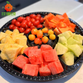【轻奢大果盘】自选豪华六分格缤纷大果盘 约1500g（图片仅供参考，以当季水果为准）