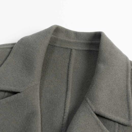 【新品上新】HX 秋冬季长款毛呢大衣Y113340014101 商品图2