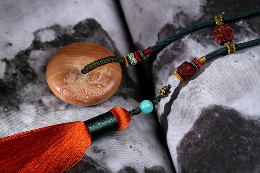 GJXJ0100°老山檀香平安扣挂件 商品图1