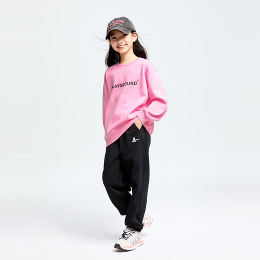 男女童复合绒保暖卫衣新款安奈儿童装小程序专享EM441638 商品图6