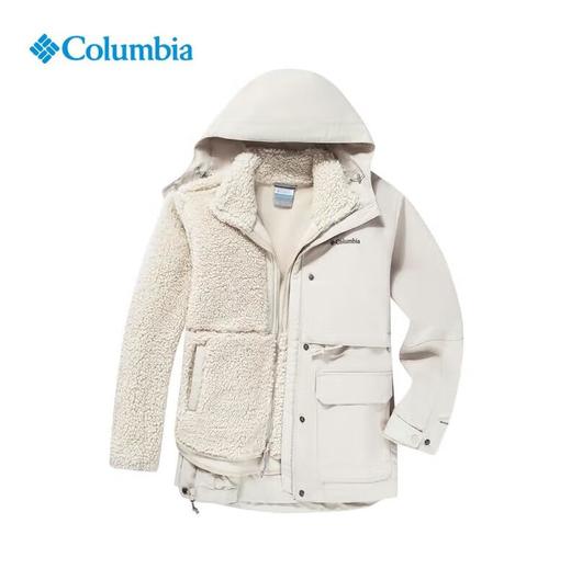 哥伦比亚女式夏尔巴内胆三合一外套WR3825 商品图2