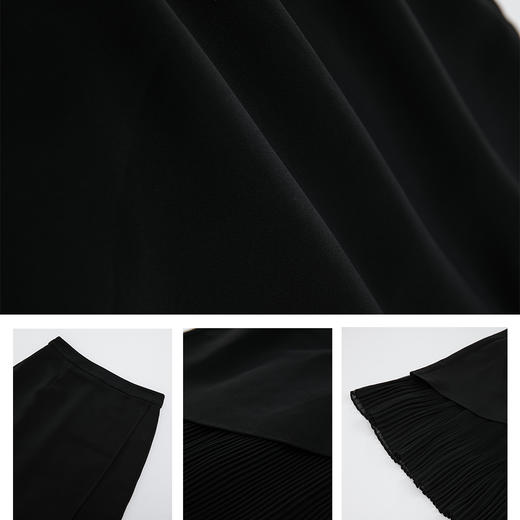 司歌拼接网纱鱼尾半身裙职业修身C901084X 商品图4